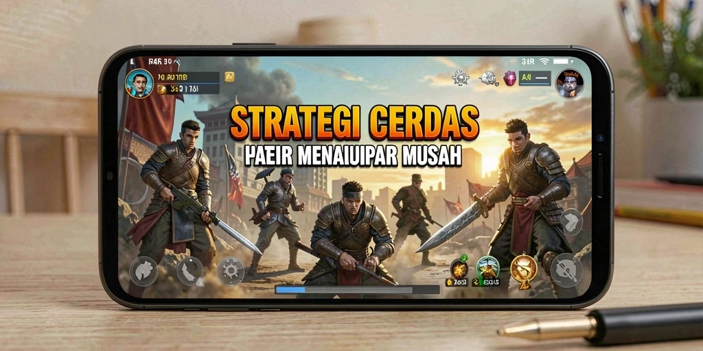 Gameplay mendebarkan dalam <strong>34R</strong> menunjukkan pertempuran taktis yang intens.