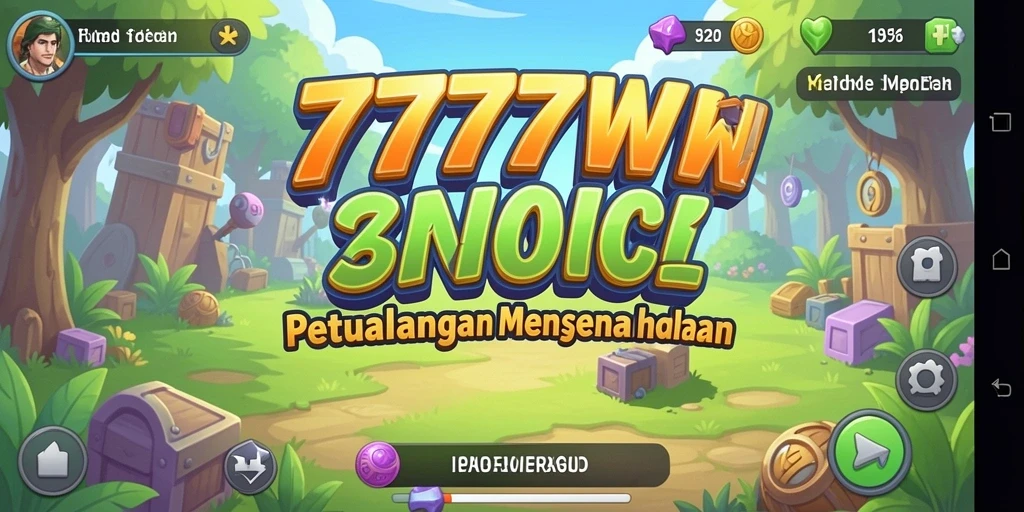 Tampilan gameplay 7777W yang menawan dan interaktif.