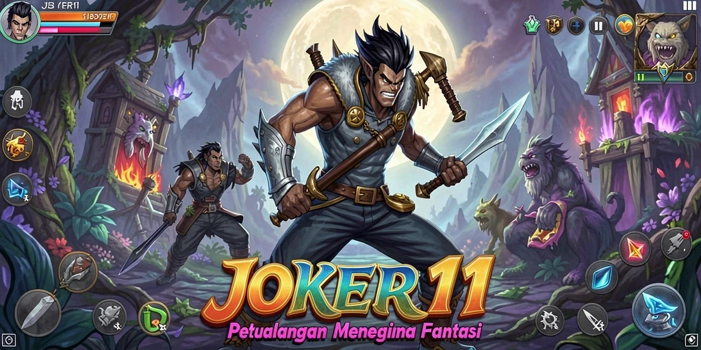 Tangkapan layar gameplay <strong>JOKER11</strong> menampilkan aksi seru dalam petualangan yang mendebarkan.