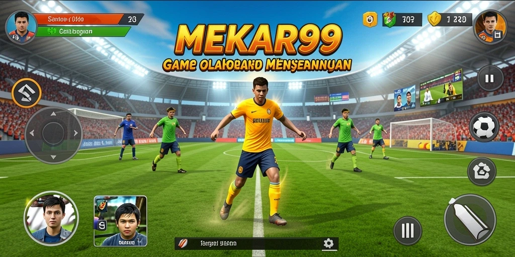 Tampilan gameplay MEKAR99 dengan grafis yang menarik dan interaksi pemain.