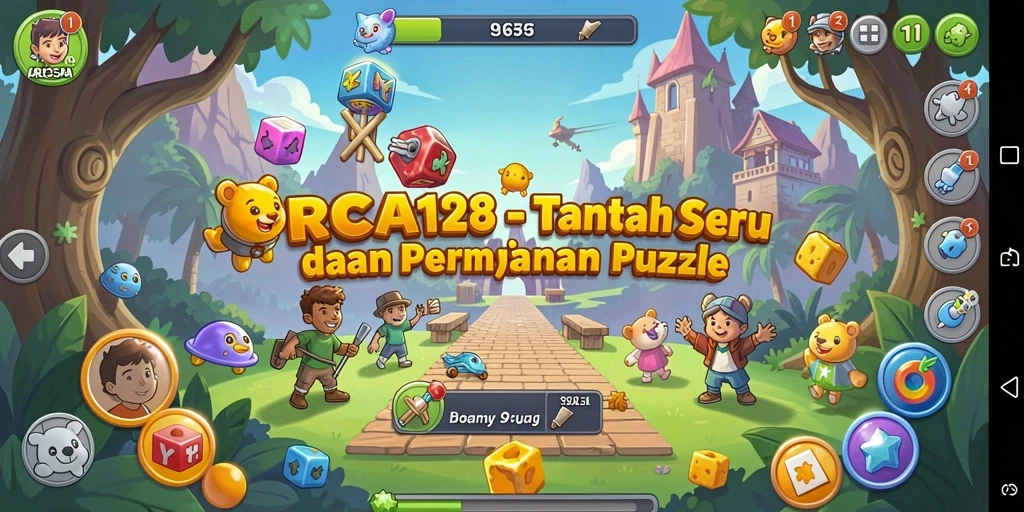 Tangkapan layar ORCA128 menampilkan gameplay menantang yang penuh teka-teki.