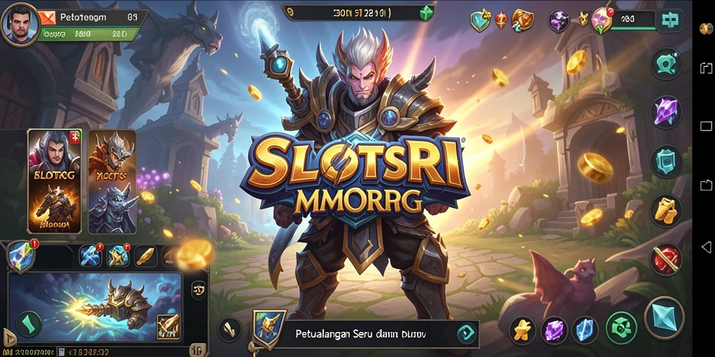 Gameplay seru SLOTSRI dengan karakter unik dan petualangan mendebarkan.