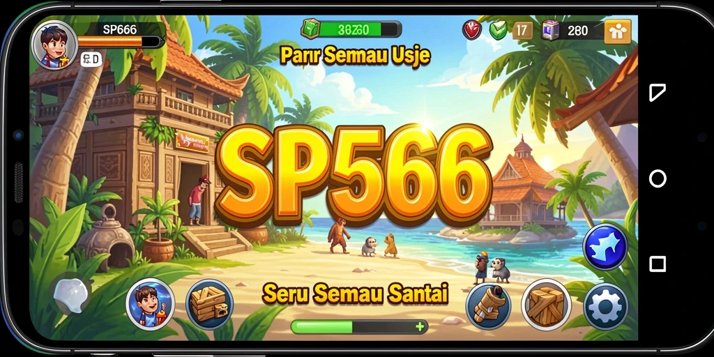 Screenshot menampilkan gameplay seru SP666 dengan grafis menarik.