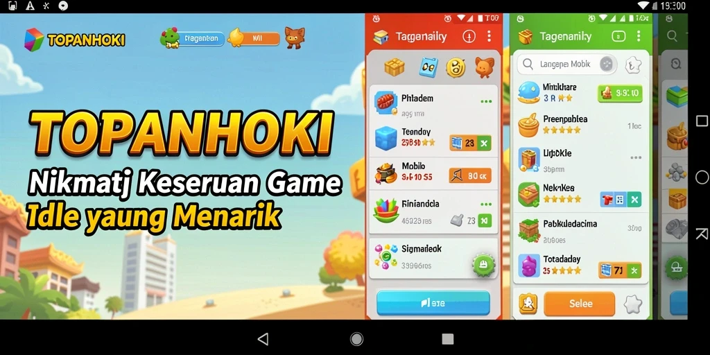 Tampilan gameplay menarik dari TOPANHOKI yang menunjukkan strategi dalam pengelolaan karakter.